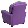 Flash Furniture Kids Recliner, 25" to 39" x 28", Upholstery Color: Lavender BT-7950-KID-LAV-GG